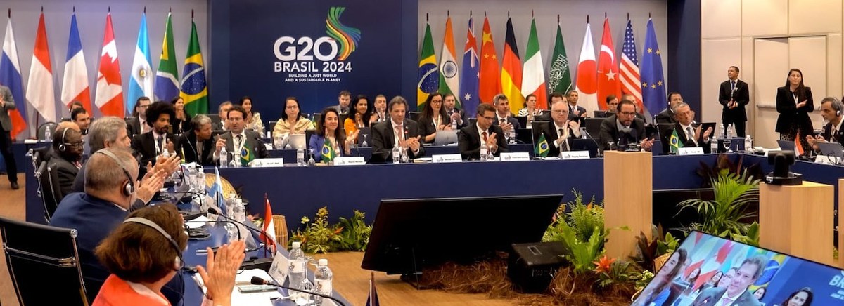 Bijeenkomst G20 in Rio de Janeiro