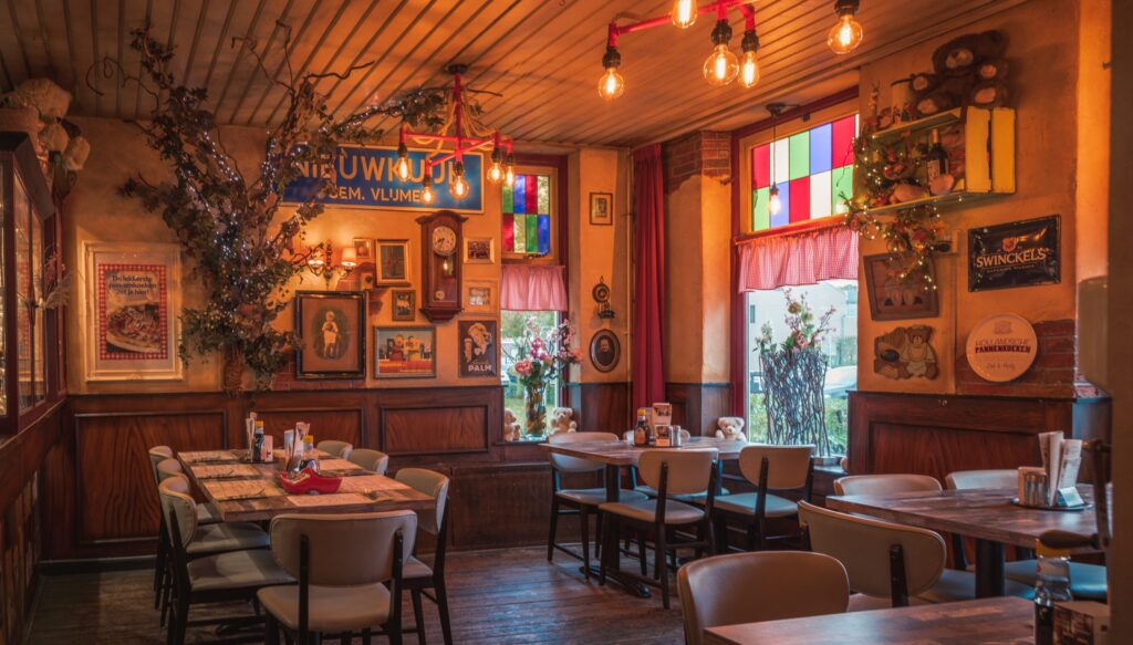 D'n berepot heeft een gezellige sfeer