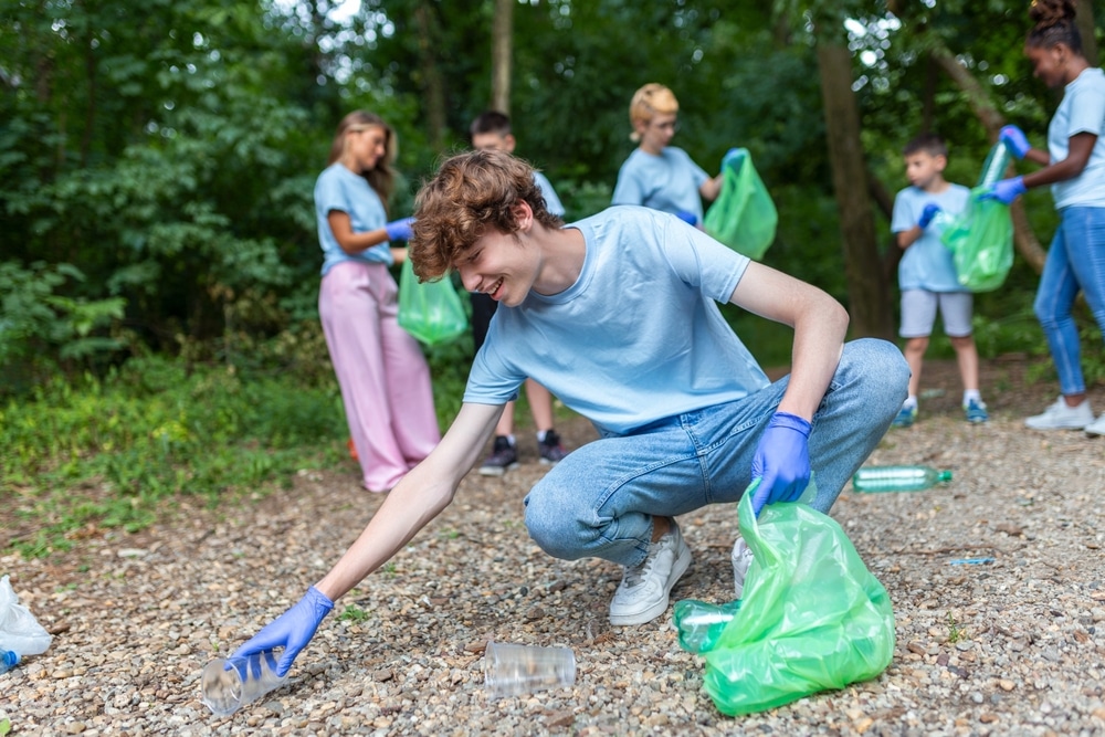 World Cleanup day is een van de bekende vrijwilligersevenementen